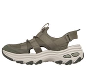 D'LITE MAX, Olive Footwear Left View