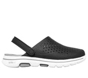 GO WALK 5-ASTONISHED, BLACK/GREY Footwear Lateral View