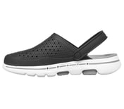 GO WALK 5-ASTONISHED, BLACK/GREY Footwear Left View