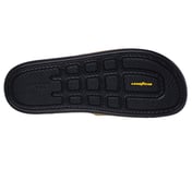 HYPER SLIDE - DERIVER, BROWN/BLACK Footwear Bottom View