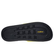 HYPER SLIDE - DERIVER, YELLOW/BLACK Footwear Bottom View