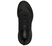 GO RUN SUPERSONIC, BBLACK Footwear Top View