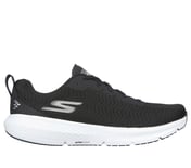 GO RUN SUPERSONIC, BLACK/WHITE Footwear Lateral View