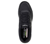 SKECHERS VIPER COURT- PICKLEBALL, BLACK Footwear Top View