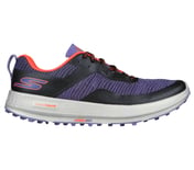 GO RUN RAZOR TRL - 2, BLACK/ORANGE Footwear Lateral View