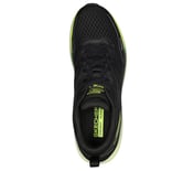 GO RUN RIDE 11, BLACK/WHITE Footwear Top View