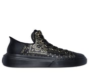 SNOOP ONE-DOUBLE G, BLACK/GOLD Footwear Lateral View