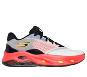SKX FLOAT-Basketball, WHITE/BLACK/ORANGE Footwear Lateral View