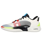 SKX RESAGRIP- Basketball, WHITE/BLACK/RED Footwear Left View