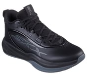 PURE KLUTCH BASKETBALL SNEAKERS, BLACK Footwear Right View