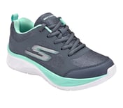 SKECHERS ELITE SPORT, CHARCOAL / TURQUOISE