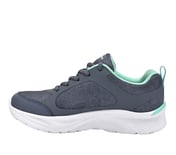SKECHERS ELITE SPORT, CHARCOAL / TURQUOISE