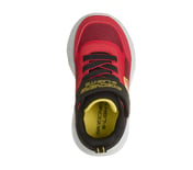 SKECHERS METEOR-LIGHTS-KRENDO, RED/BLACK