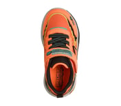 MEGA SCENE, ORANGE/BLACK Footwear Top View