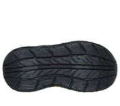 SKECH TRACKS, CHARCOAL/YELLOW Footwear Bottom View