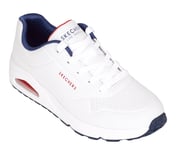 UNO - STAND ON AIR, WHITE/NAVY/RED Footwear Right View