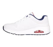 UNO - STAND ON AIR, WHITE/NAVY/RED Footwear Left View