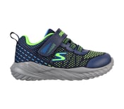 NITRO SPRINT - KARVO, NAVY/LIME Footwear Lateral View