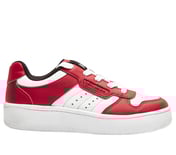 SPORT COURT 92, RED/WHITE Footwear Lateral View