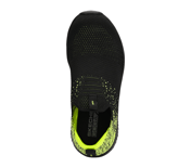 GO RUN 400, BLACK/LIME Footwear Top View