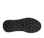 GO RUN 400, BLACK/LIME Footwear Bottom View