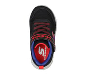 COMFY FLEX - MINI TRAINER, BLACK/RED/BLUE Footwear Top View