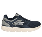 GO RUN 400, NAVY/GREY Footwear Lateral View
