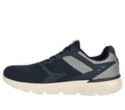 GO RUN 400, NAVY/GREY Footwear Left View