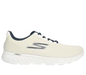 GO RUN 400, WHITE/NAVY Footwear Lateral View
