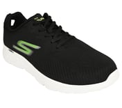 GO RUN 400, BLACK/LIME Footwear Right View