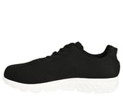 GO RUN 400, BLACK/LIME Footwear Left View