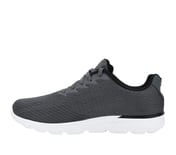 GO RUN 400, CHARCOAL Footwear Left View