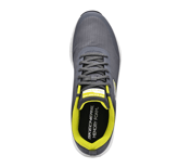 TERRENEX, CHARCOAL/LIME Footwear Top View