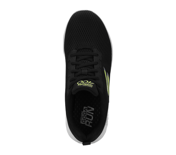 GO RUN 400, BLACK/LIME Footwear Lateral View