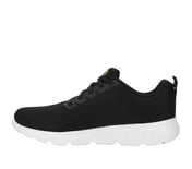 GO RUN 400, BLACK/LIME Footwear Bottom View