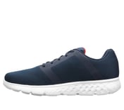 GO RUN 400, NAVY/RED Footwear Left View