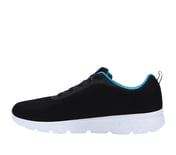 GO RUN 400, BLACK/BLUE Footwear Left View