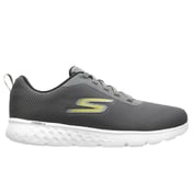 GO RUN 400, CHARCOAL/BLACK Footwear Lateral View
