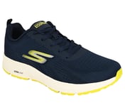 GO RUN CONSISTENT, NAVY/LIME Footwear Right View
