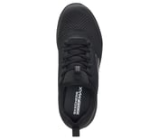 GO RUN CONSISTENT, BBLACK Footwear Top View