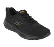 GO RUN PURE, BLACK/GOLD