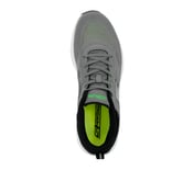 GO RUN PURE, GREY/LIME