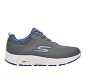 GO RUN CONSISTENT, GREY/BLUE Footwear Lateral View