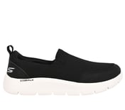 GO WALK FLEX, BBBBLACK Footwear Lateral View