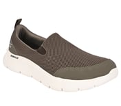GO WALK FLEX, KKHAKI Footwear Right View