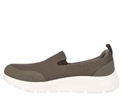 GO WALK FLEX, KKHAKI Footwear Left View