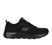 GO WALK FLEX, BBLACK Footwear Lateral View