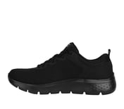 GO WALK FLEX, BBLACK Footwear Left View