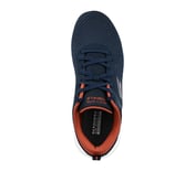 GO WALK FLEX, NNNAVY Footwear Top View