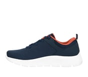 GO WALK FLEX, NNNAVY Footwear Left View